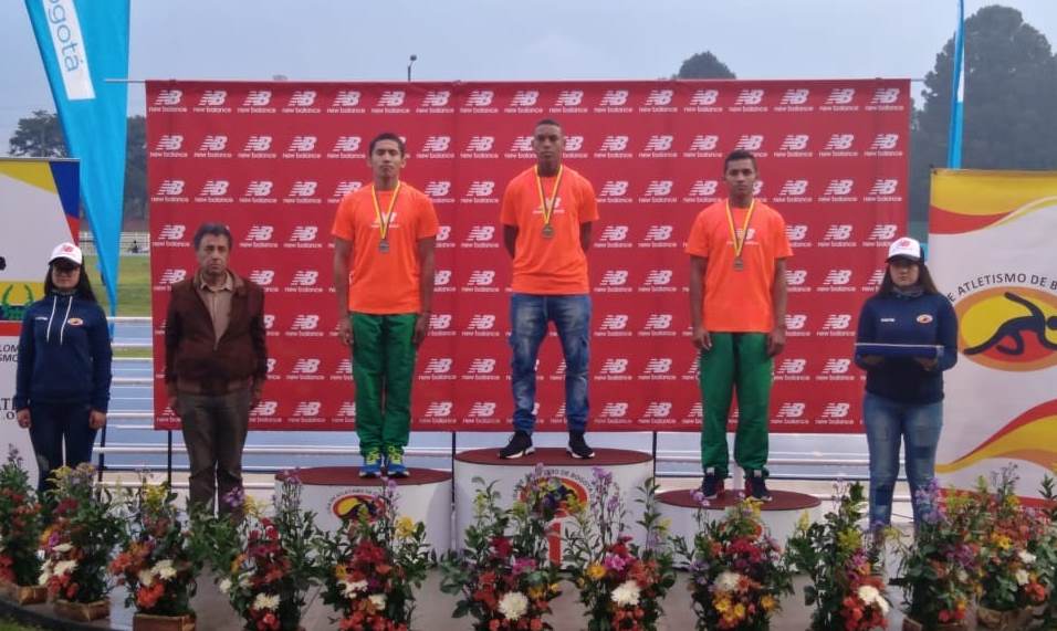 Dos medallas para Arauca en Nacional sub 18 de Atletismo