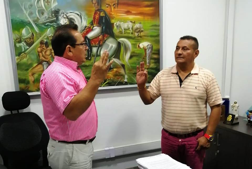 Martín Sandoval asume como presidente del Consejo Departamental de Paz