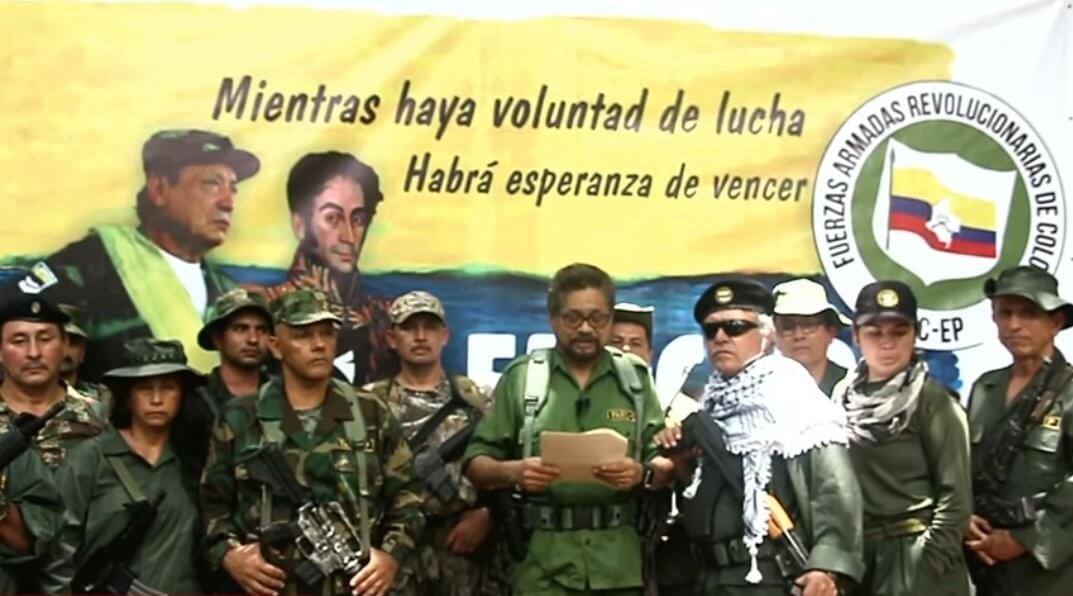 Márquez, Santrich y ‘El Paisa’ en video anuncian que vuelven a guerra