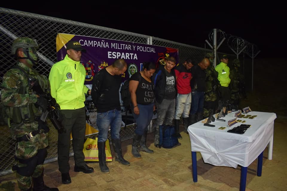 Tres cabecillas y cinco integrantes de las disidencias de las Farc, capturados en Norte de Santander