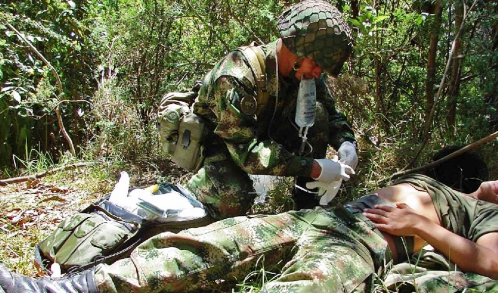 Tres soldados resultaron heridos tras caer en campo minado en Arauquita
