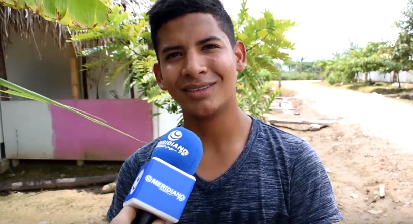 El joven arauquiteño que a través del canto clama por la paz