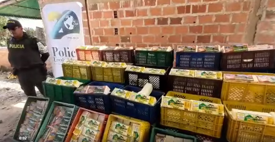 Polfa incautó más de 4 mil kilogramos de alimentos de contrabando