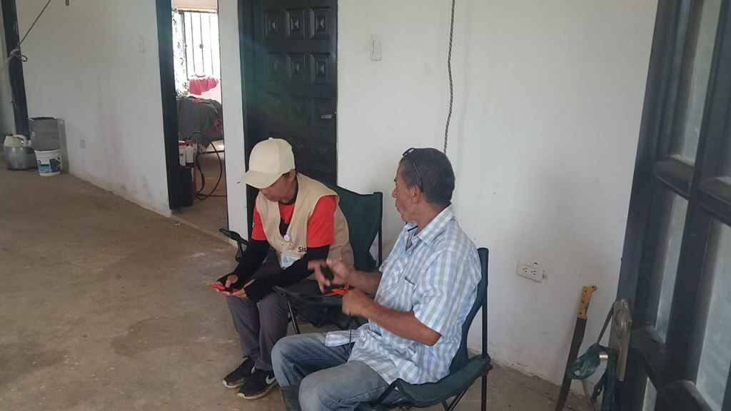 Equipo de Sisbén llega a las veredas Arrecifes, Los Caballos y Matepiña del municipio de Arauca