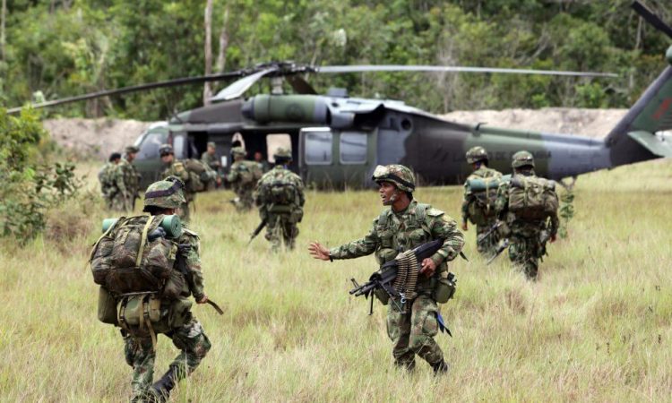 Ejército Nacional y guerrilla sostuvieron enfrentamientos en la Pesquera, Arauquita