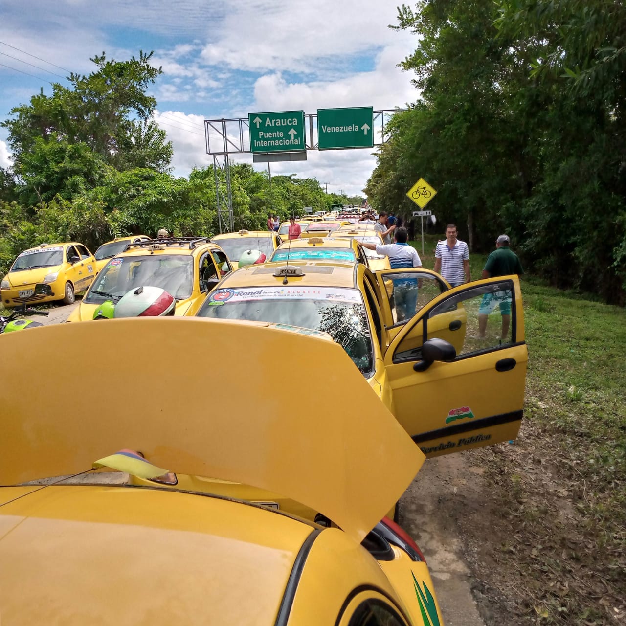 Taxistas de Arauca piden al Alcalde cumplir con los acuerdos