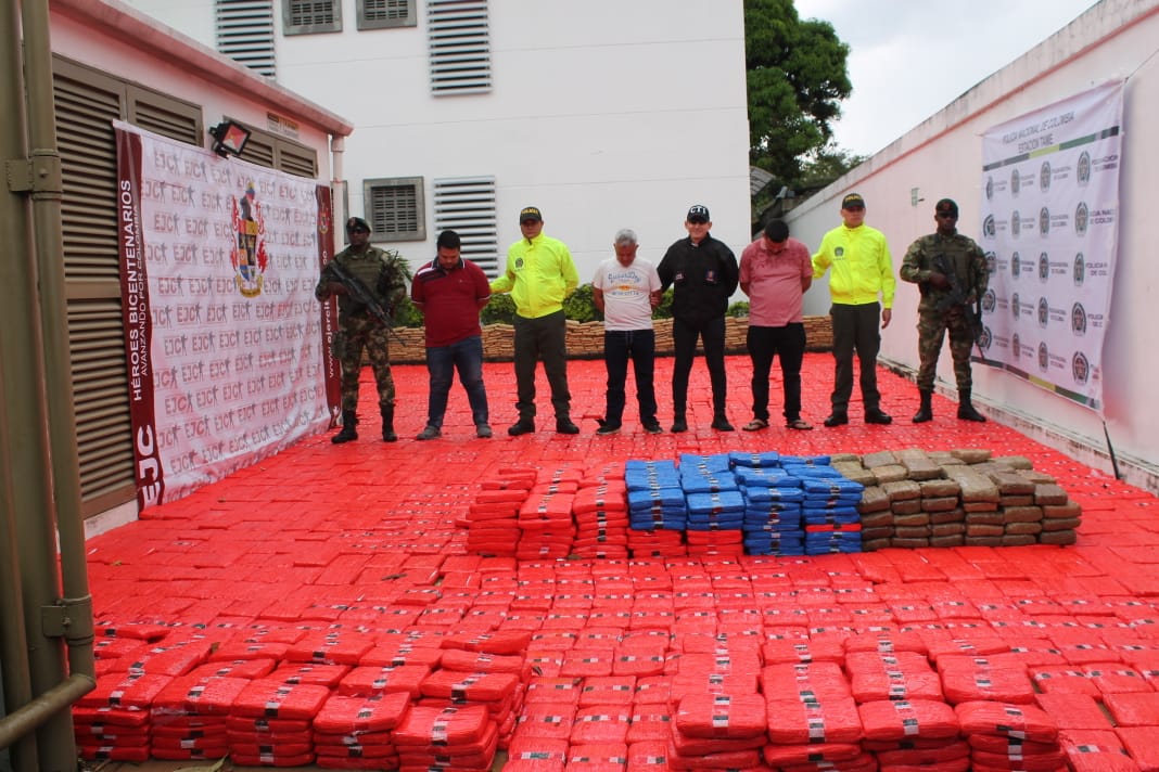 En Tame, Ejército Nacional y  Policía dan duro golpe al narcotrafico