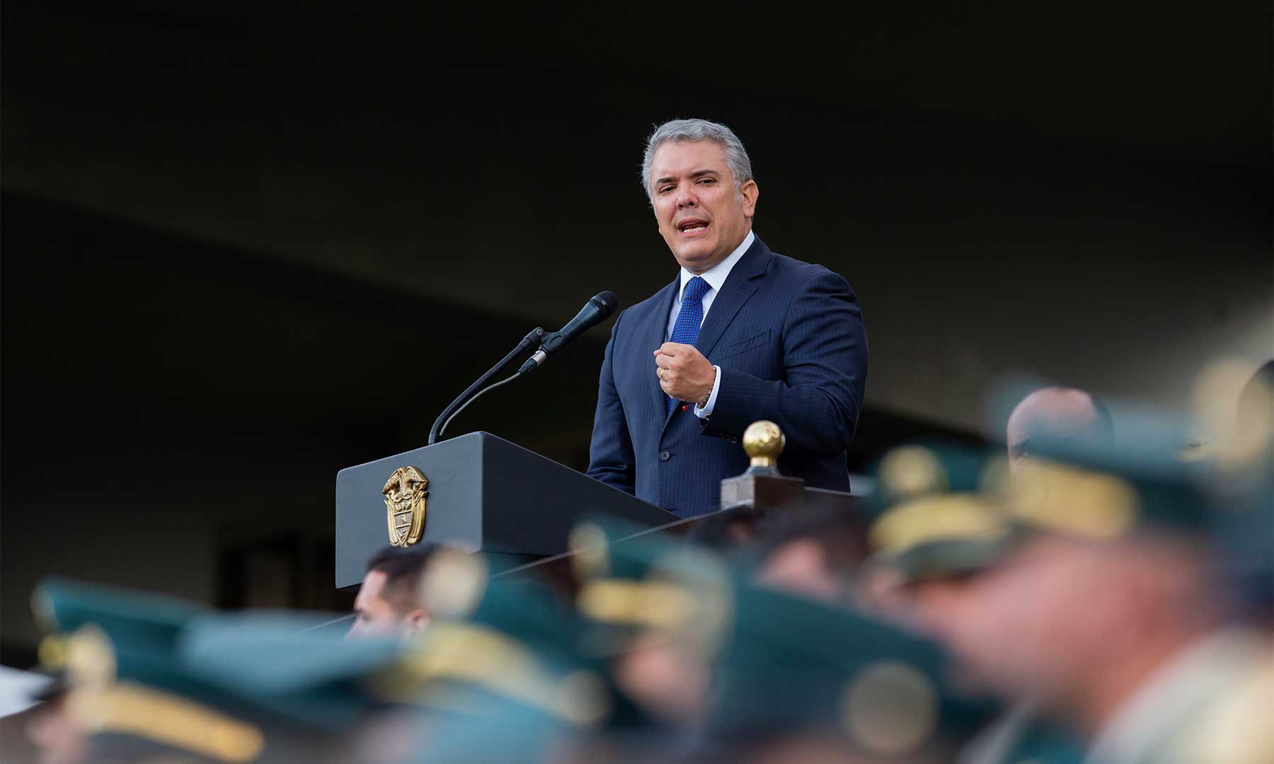 Denunciaremos internacionalmente el reclutamiento forzado de menores: Presidente Duque