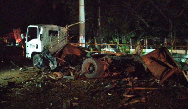 Detonan carro bomba en estación de Policía de Santander de Quilichao