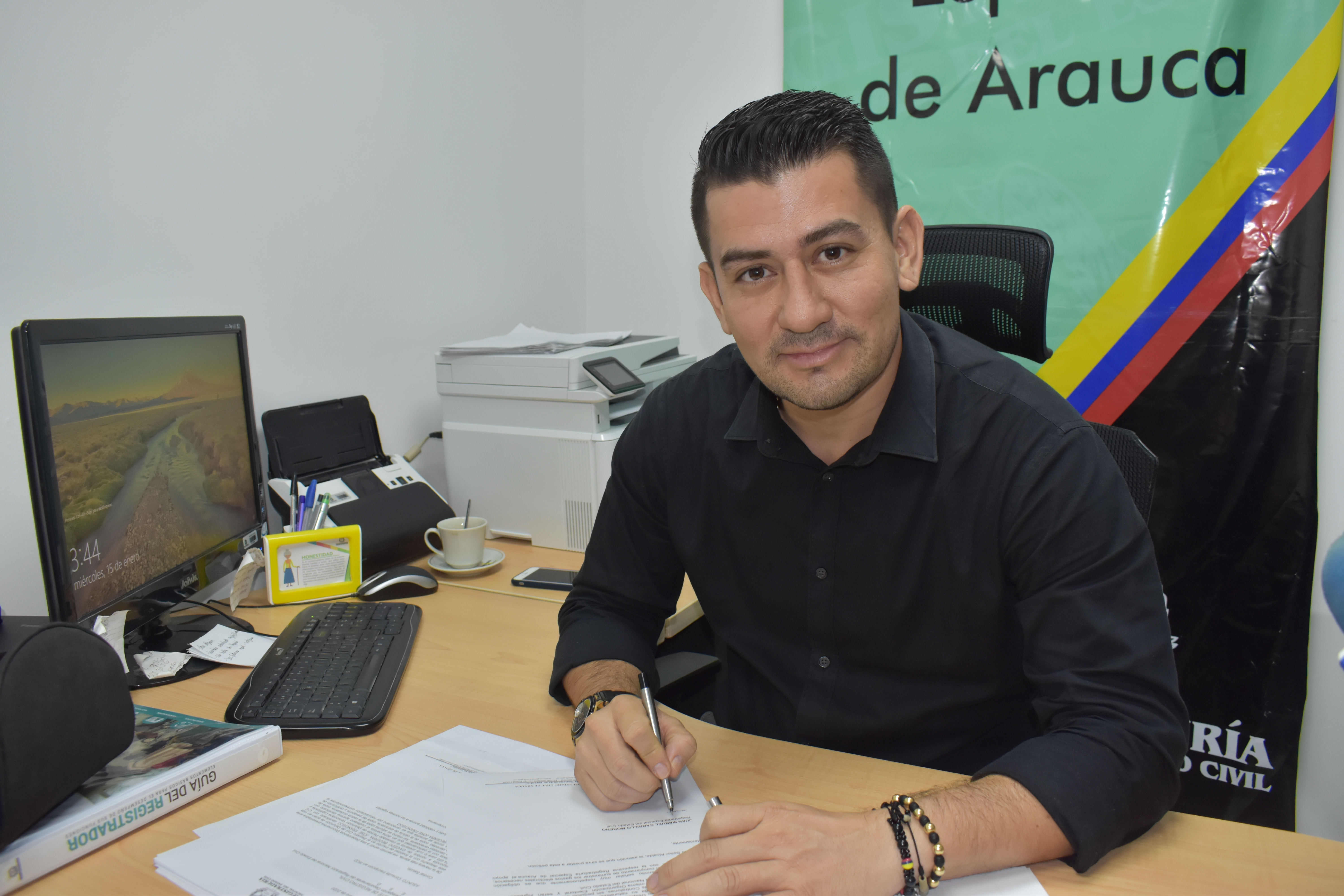 Grandes cambios anunció el nuevo Registrador de Arauca