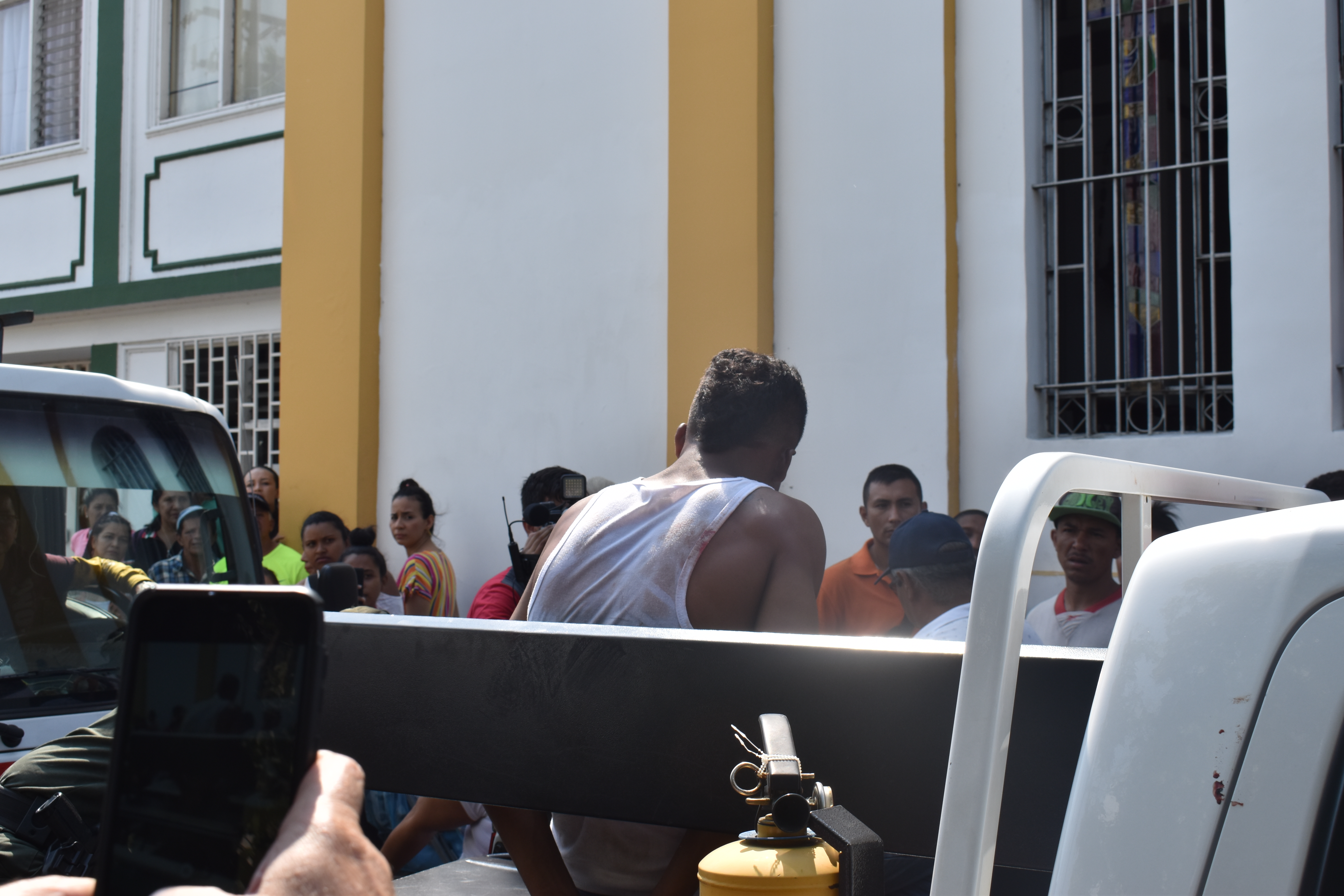 Hombre fue capturado tras agredir con arma blanca a un joven en Arauca