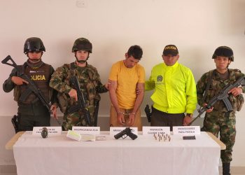 Capturan en Saravena alias “Arbey o Yoyo”, jefe político del frente José David Suárez y cabecilla del ELN