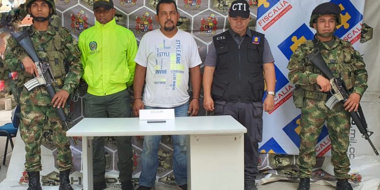Cayó alias «Enrique», cabecilla del Eln y responsable de atentado contra la Fuerza Pública