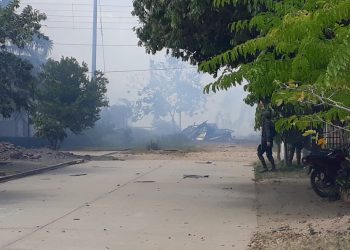 Con carro bomba atacaron base militar en Puerto Rondón