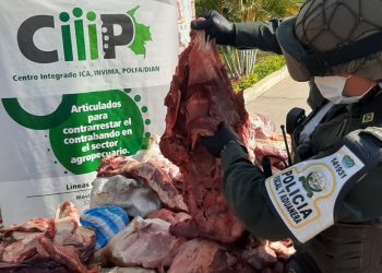 Polfa incautó más de 200 kilos en carne de contrabando