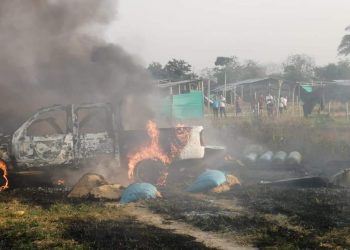 Carro bomba explotó en el municipio de Saravena