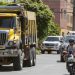 camioneros bloquean la AutoNorte el paro seguirá hasta las ultimas consecuencias