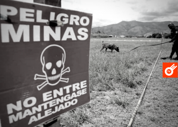 59% crecimiento de víctimas por minas antipersonal. Arauca entre los departamentos de más casos