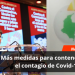 Más medidas para contener contagio de Coronavirus