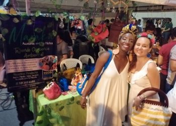 Mujeres Araucanas presentes en la pasarela Moda Social Incluyente de Pereira