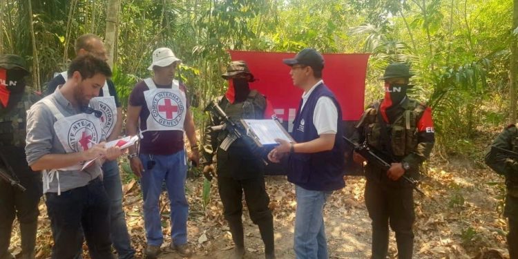 En Arauquita ELN entregó menor de edad a Comisión Humanitaria