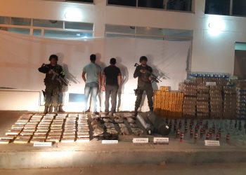 Cargamento con munición, marihuana y logística del ELN fue incautado por las autoridades