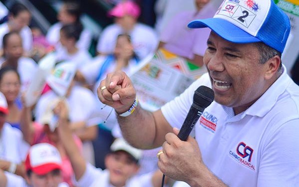 Cambio Radical abrió investigación preliminar al gobernador de Arauca, José Facundo Castillo