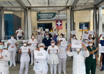 Trabajadores del hospital exigen la presencia del gobernador de Arauca