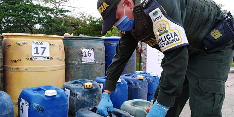 Fue desmantelado depósito ilegal de combustible que pretendía ser pasado hacia Venezuela