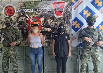 Alias «la patrona» cabecilla del ELN fue capturada por el Ejército