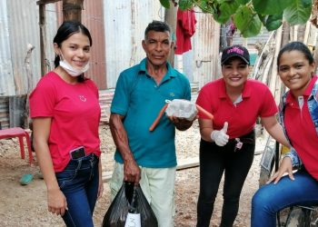 Grupo Turpial Arauca, la iniciativa de jóvenes araucanos para llevar alimentos a familias vulnerables