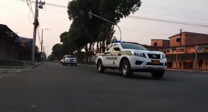 Así se cumple la cuarentena en el municipio de Saravena