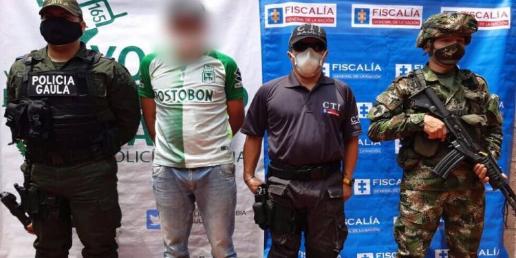 Detenido en Arauca integrante del ELN que fue condenado por rebelión