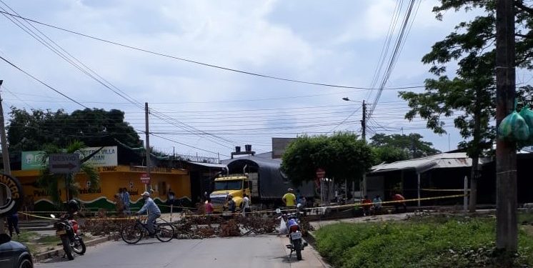 Bloqueado el ingreso a la Comuna 3 de Arauca