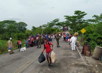 Autoridades en alerta ante la continua llegada de migrantes al departamento de Arauca en aras de retornar a su país