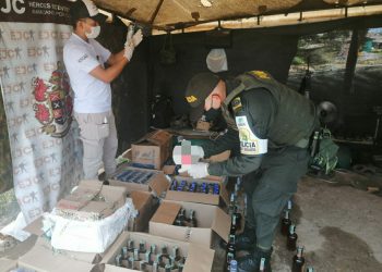 Autoridades en Arauca incautaron 342 botellas de licor que pretendía ingresar de forma ilegal
