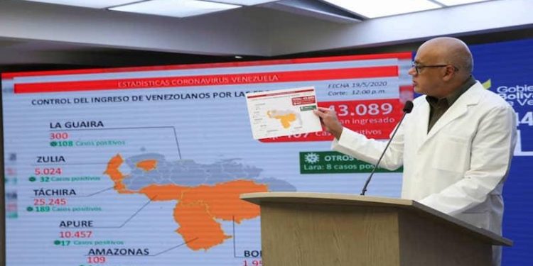 Es falsa la publicación sobre los 127 casos de Covid-19 en  Guasdualito, Venezuela