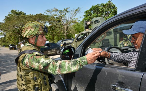 Alcalde de Arauca le solicitó al ejército ubicar un punto de control en la entrada de la ciudad