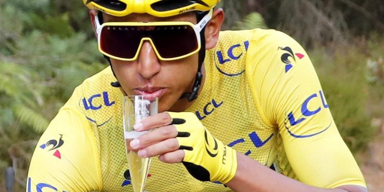 El colombiano Egan Bernal, uno de los ciclistas mejor pagados en la actualidad