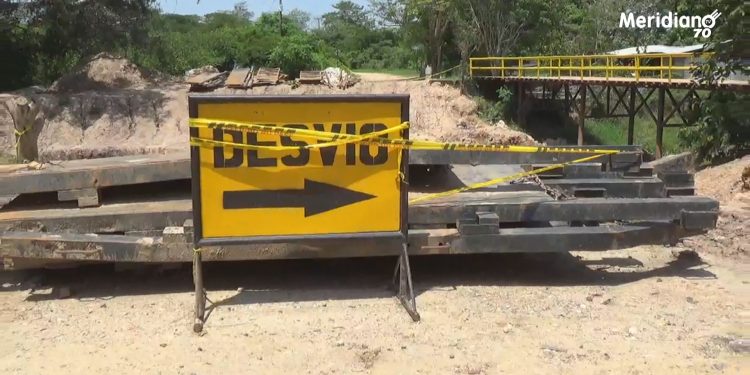 A más de un año de haberse contratado, aún no se construye el puente del sector el Tábano
