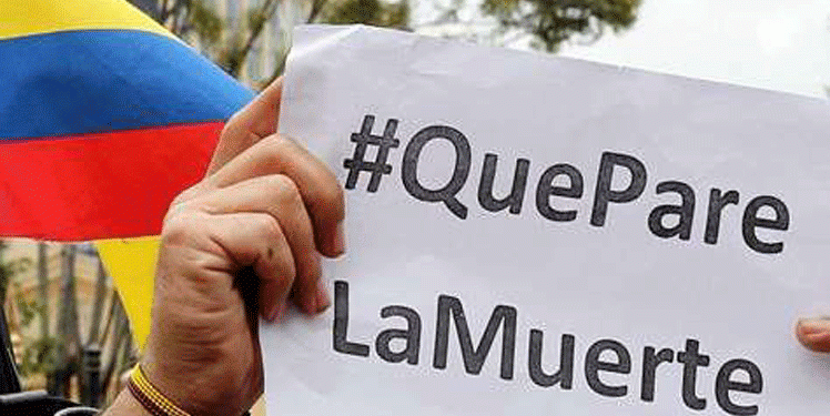 Durante la cuarentena en Colombia cada tres días hay un líder asesinado: MOE
