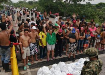 Situación con migrantes en Tame se puede salir de control