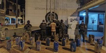 Autoridades realizaron la incautación de 198 galones de ACPM
