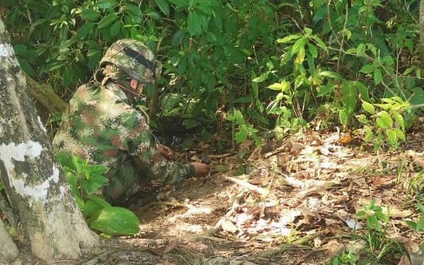Cuatro artefactos explosivos y tres minas antipersonales fueron desactivadas por el Ejército en Arauca