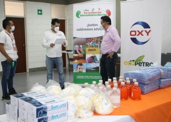 Occidental y Ecopetrol entregaron filtros de agua y elementos de protección a personal de la salud de Arauquita
