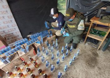 Polfa incautó licor y cigarrillos de contrabando