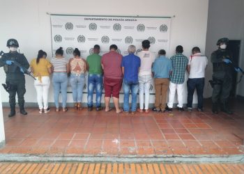 Policía capturó a 10 personas que departían en una discoteca en Saravena