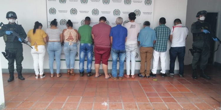 Policía capturó a 10 personas que departían en una discoteca en Saravena