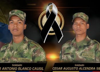 Autoridades tras la pista de los responsables de la muerte de dos soldados del Ejército en Saravena