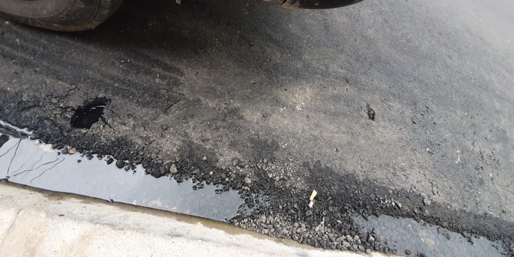 Contratistas deben enmendar fallas en obras viales recién entregadas